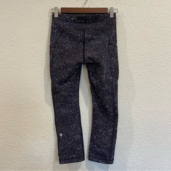 Lululemon Speed Up Crop 21” in Crystalline Multi - Luxtreme - Picture 6 of 8